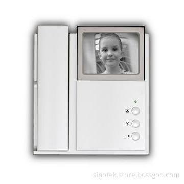 Sipo Video Door Phone with 4-inch Color TFT LCD